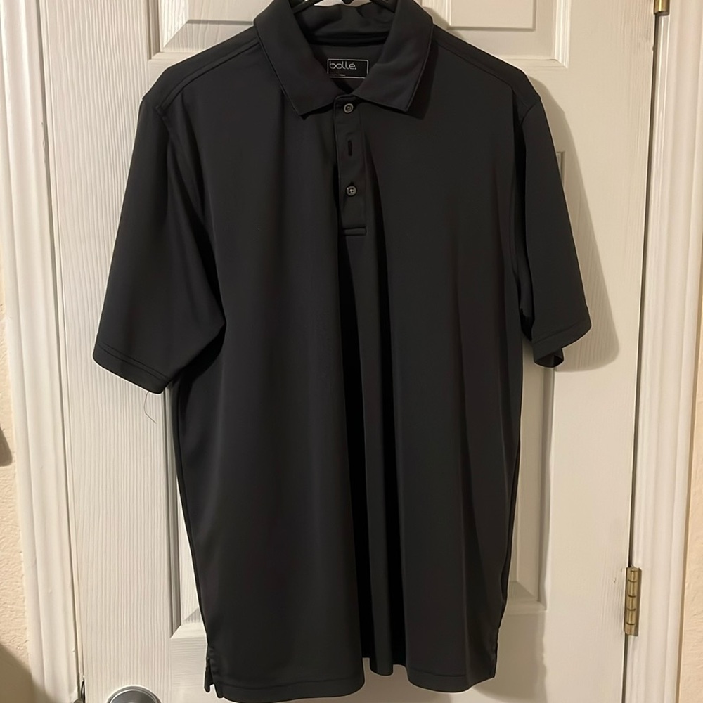 Gray Bolle polo shirt size large